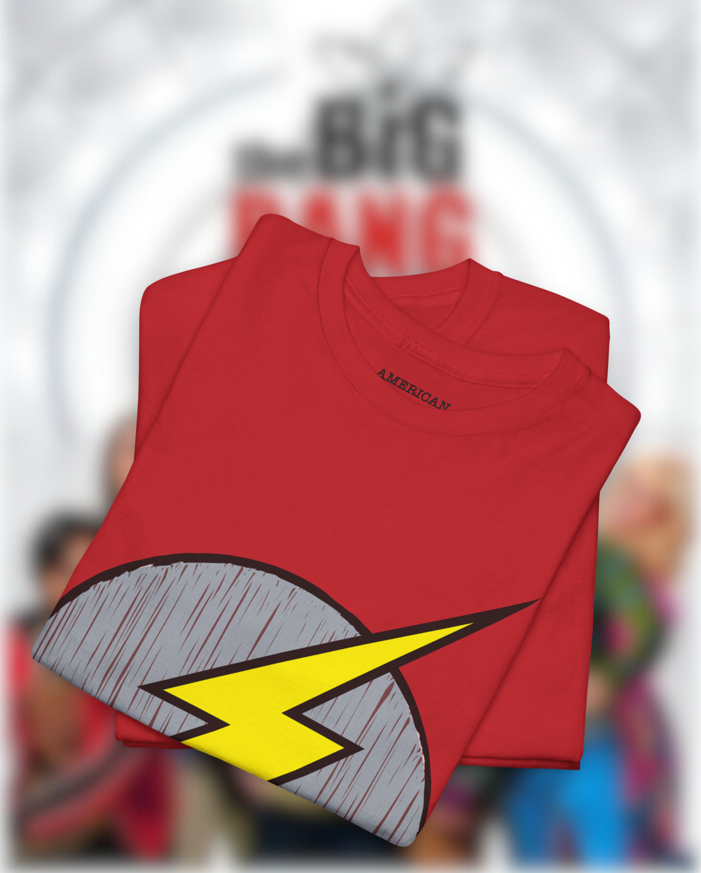 Sheldon Cooper Flash – Bazinga! Inspired Geek T-shirt