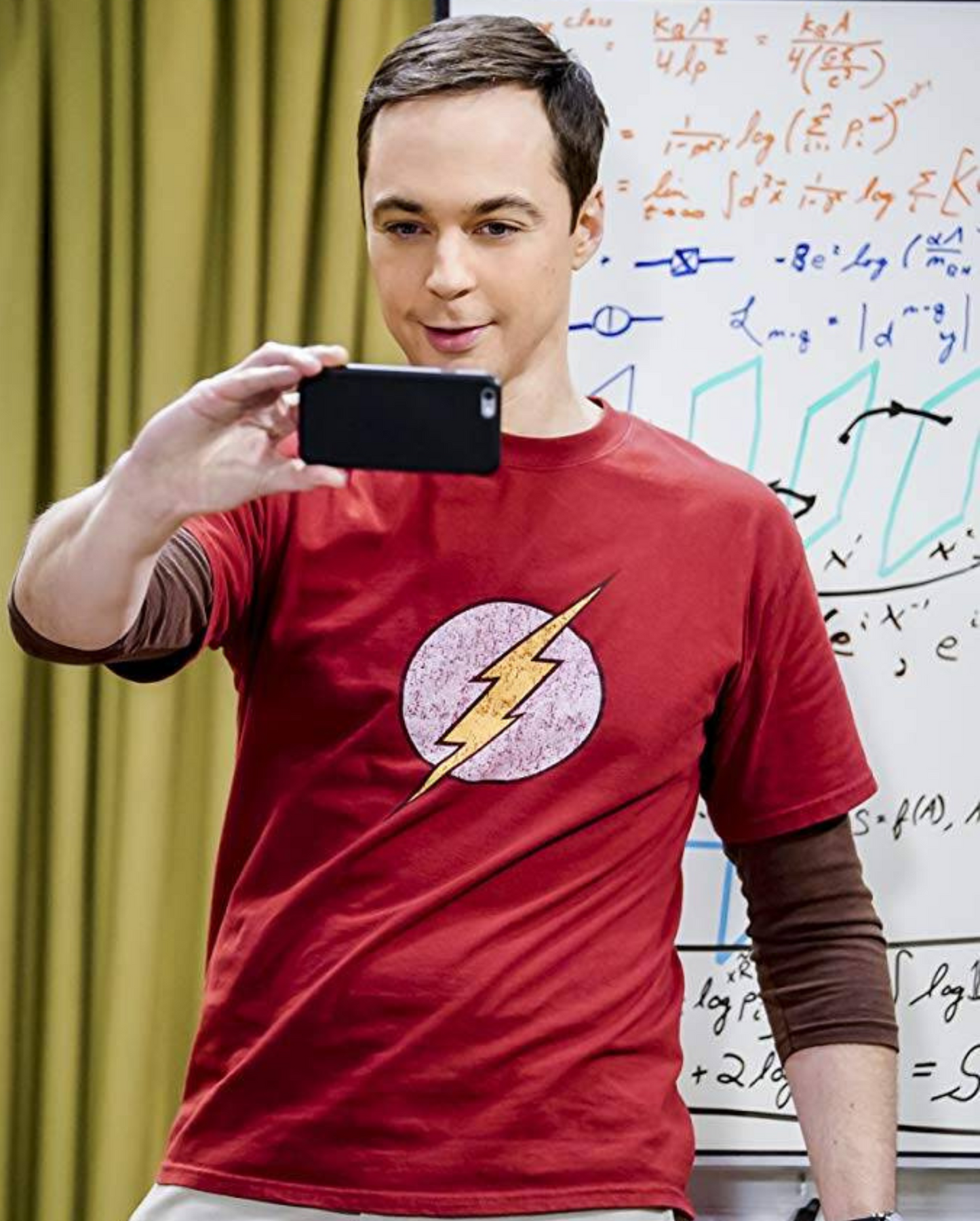 Sheldon Cooper Flash – Bazinga! Inspired Geek T-shirt