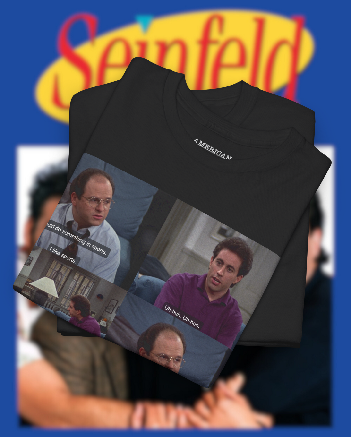 "I Love Movies" - George Costanza Classic T-shirt