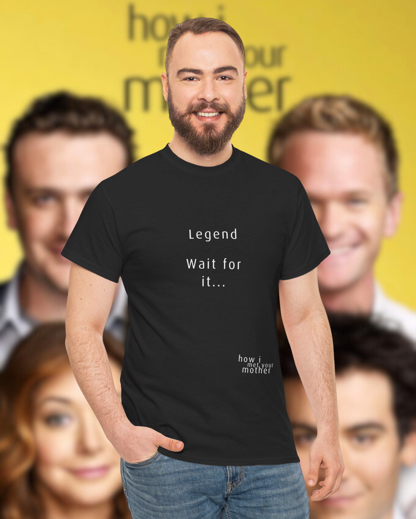Barney Stinson “Legendary” T-shirt - Suit Up in Style