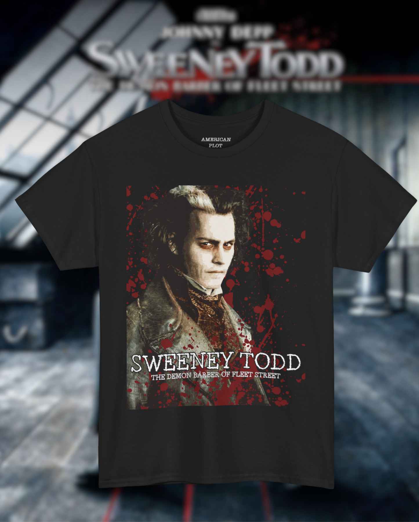 Sweeney Todd T-shirt - The Demon Barber’s London Look