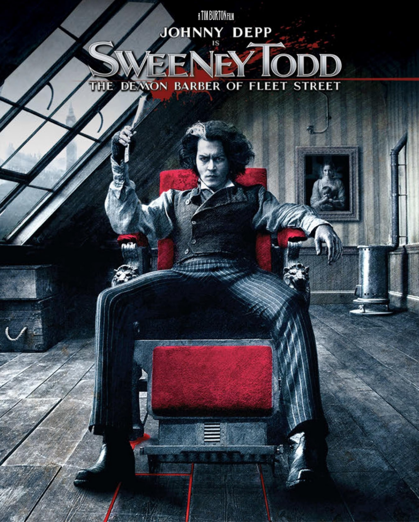 Sweeney Todd T-shirt - The Demon Barber’s London Look
