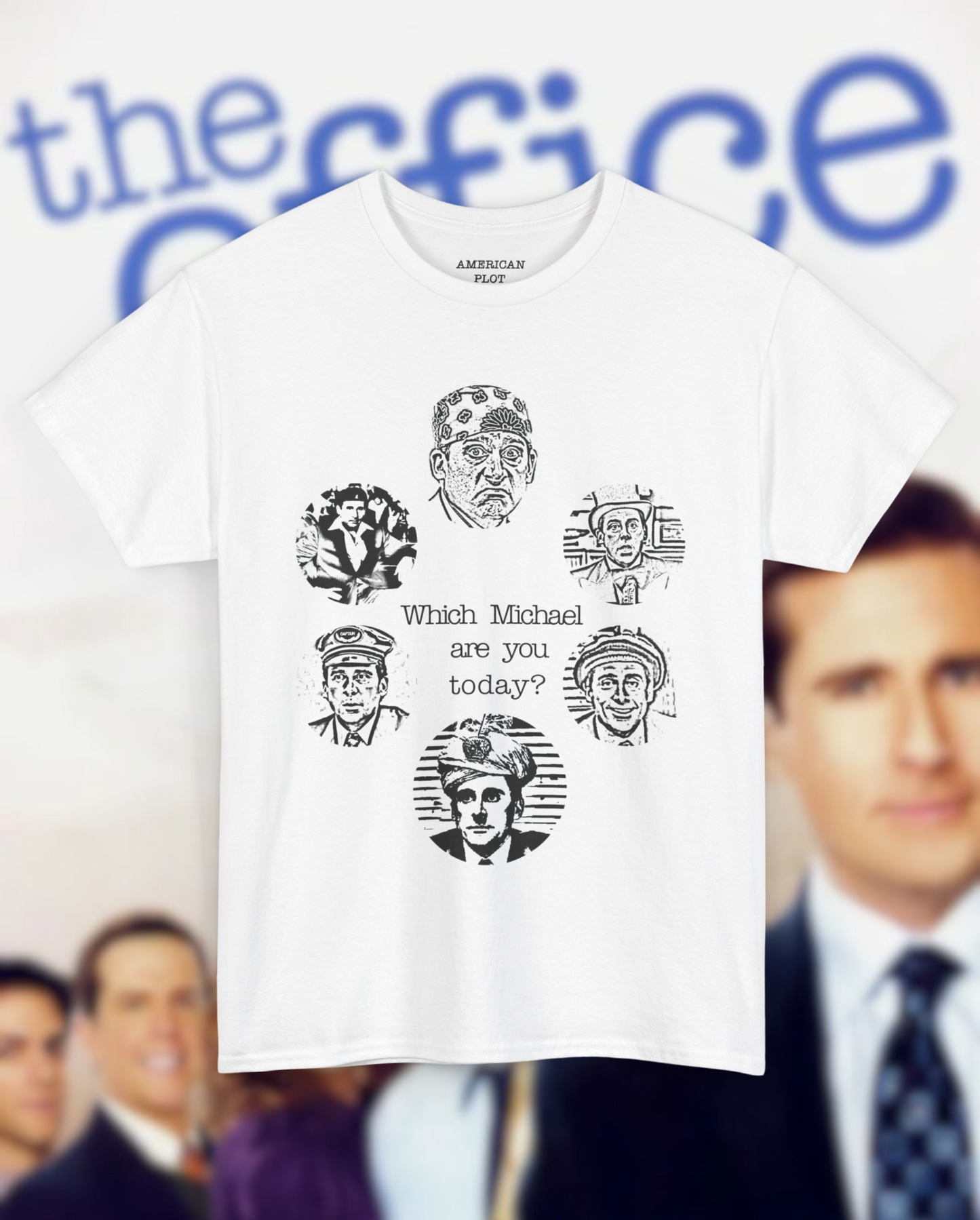 Michael Scott Mood Chart T-Shirt - The Office Fan Edition
