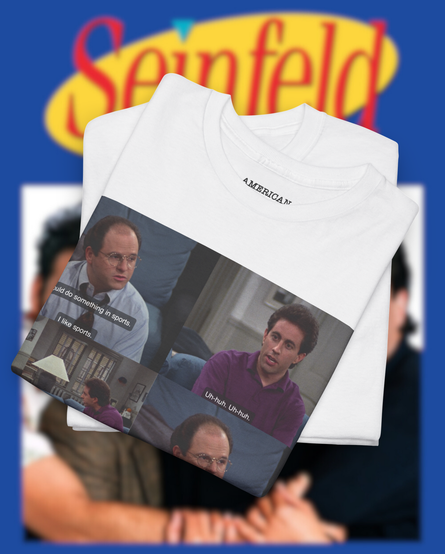 "I Love Movies" - George Costanza Classic T-shirt