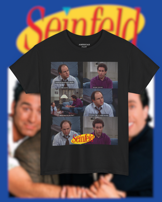 "I Love Movies" - George Costanza Classic T-shirt