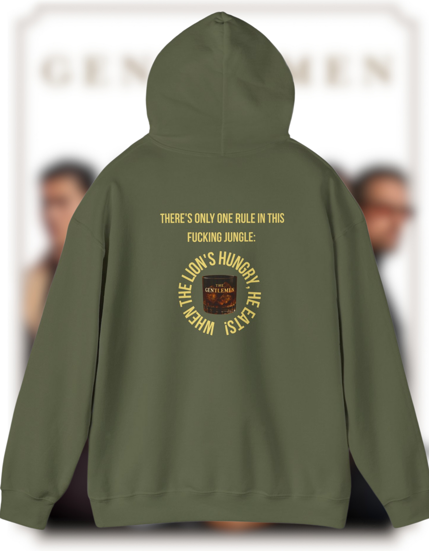 "The Lion Eats" Hoodie - Inspired by The Gentlemen